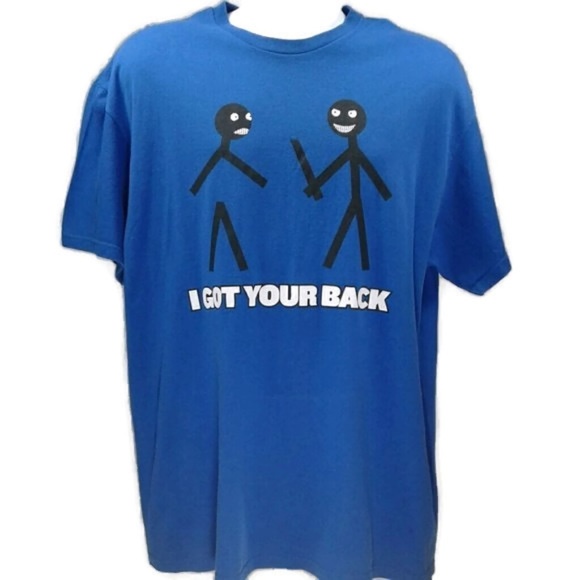 Delta Other - Royal Blue Novelty Unisex T-Shirt I Got Your Back